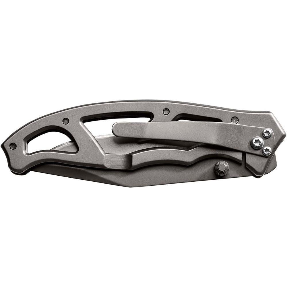 Cuchillo de filo fino en color gris