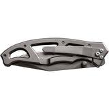 Cuchillo de filo fino en color gris