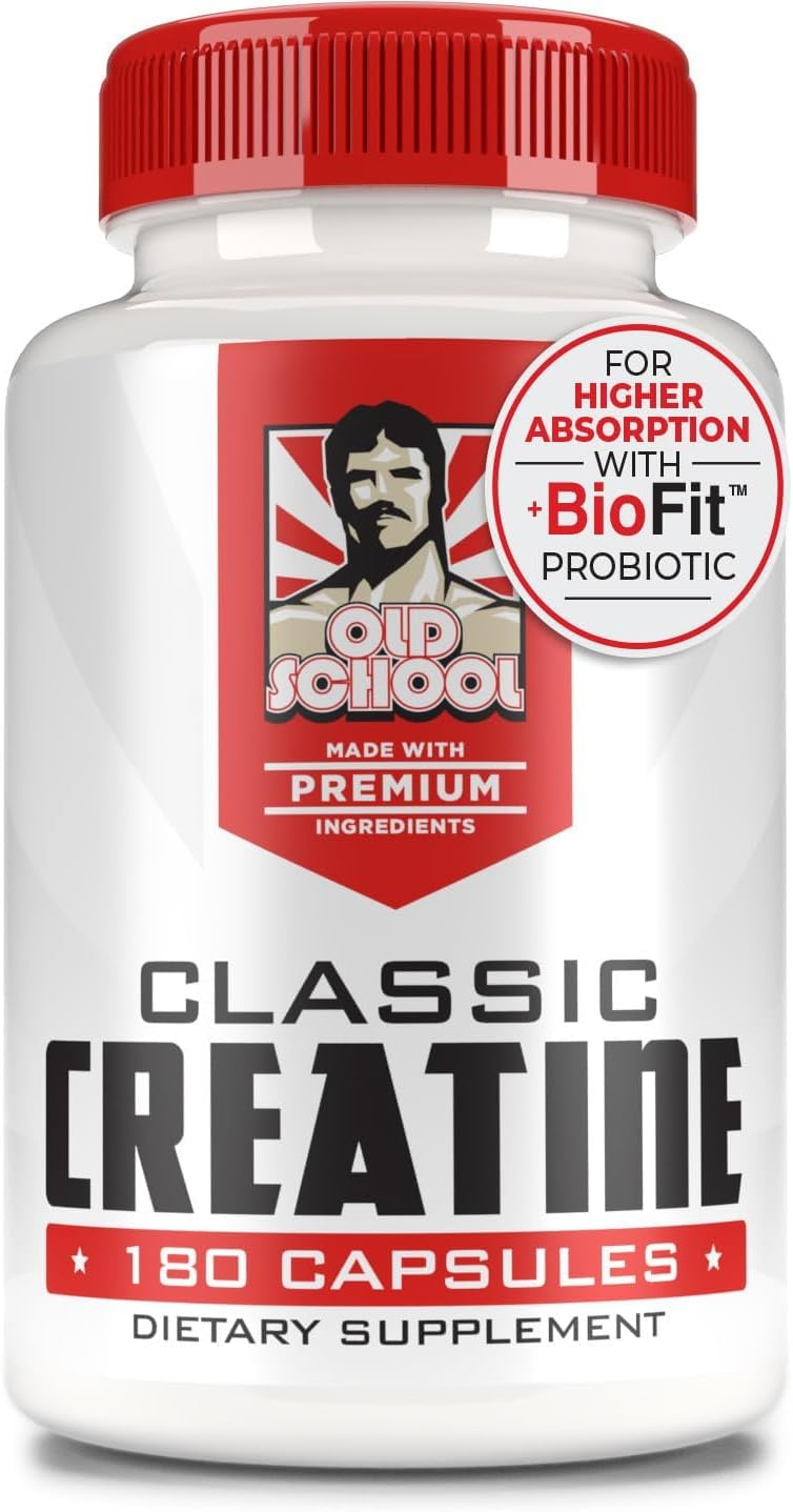 Cápsulas de Creatina Monohidrato BioFit™ 5000mg - 180 V Caps