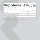 Suplemento Sports Research Monohidrato de creatina  1.1 lb