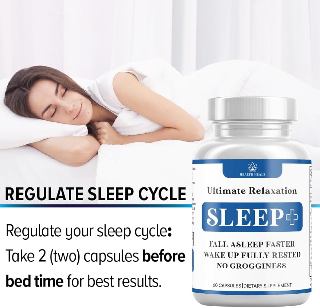 Suplemento para dormir desarrollado para apoyar un sueño