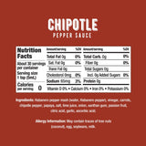 Melinda's Salsa picante Chipotle – Salsa gourmet de chipotle – Hecho con chiles chipotle, chiles habanero, zanahorias, cebolla, papaya y jugo de lima – Keto, Kosher, vegano, salsa picante sin gluten – 5 onzas, 1 paquete