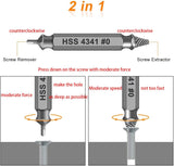 Extractor de tornillos dañado, set de herramientas, regalo para él