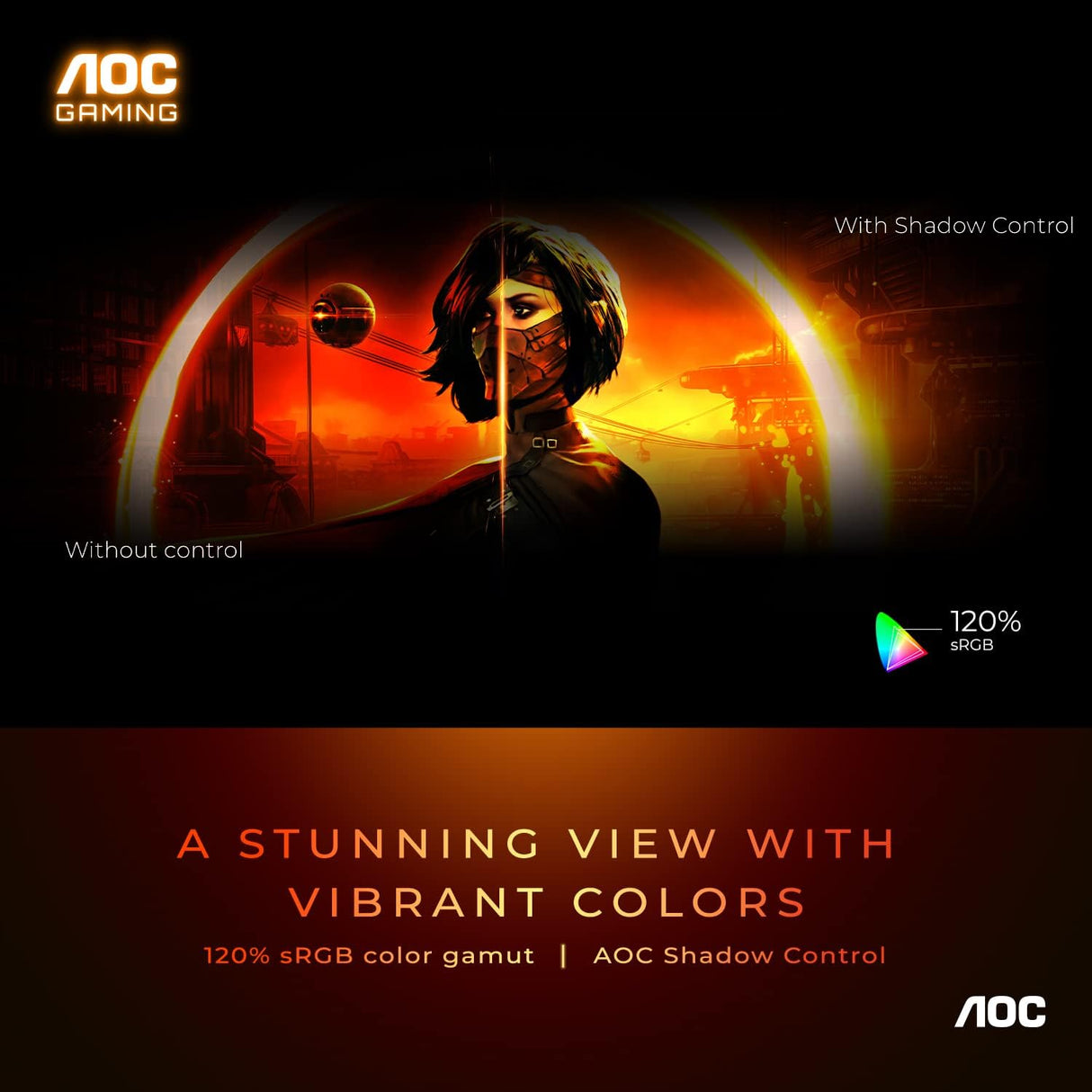 Monitor Gaming Curvo AOC CQ27G3Z 27 QHD 240Hz 0.5ms