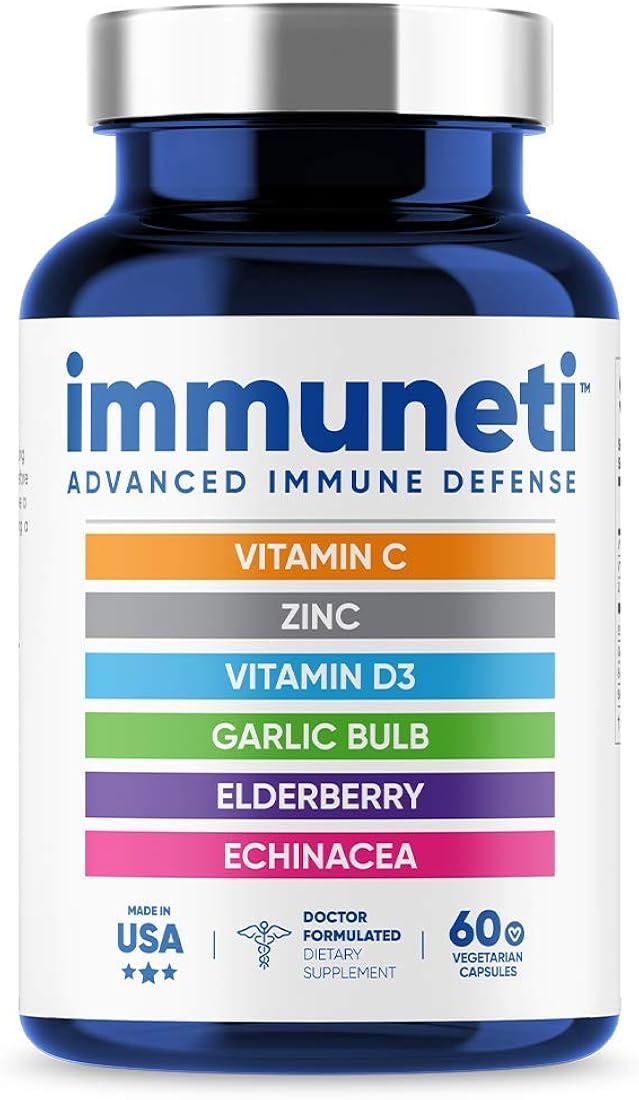 Suplemento Defensa inmunológica mezcla 6 en 1 de vitamina C