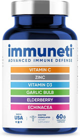 Suplemento Defensa inmunológica mezcla 6 en 1 de vitamina C