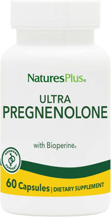 Suplemento Ultra Pregnenolone 50 mg - Natures Plus - 60 Caps
