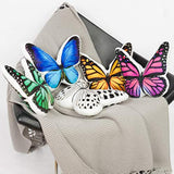 almohada realista forma de mariposa cojín relleno