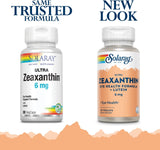 SOLARAY Ultra Zeaxanthin 6 mg | Suplemento para ojos 30ct