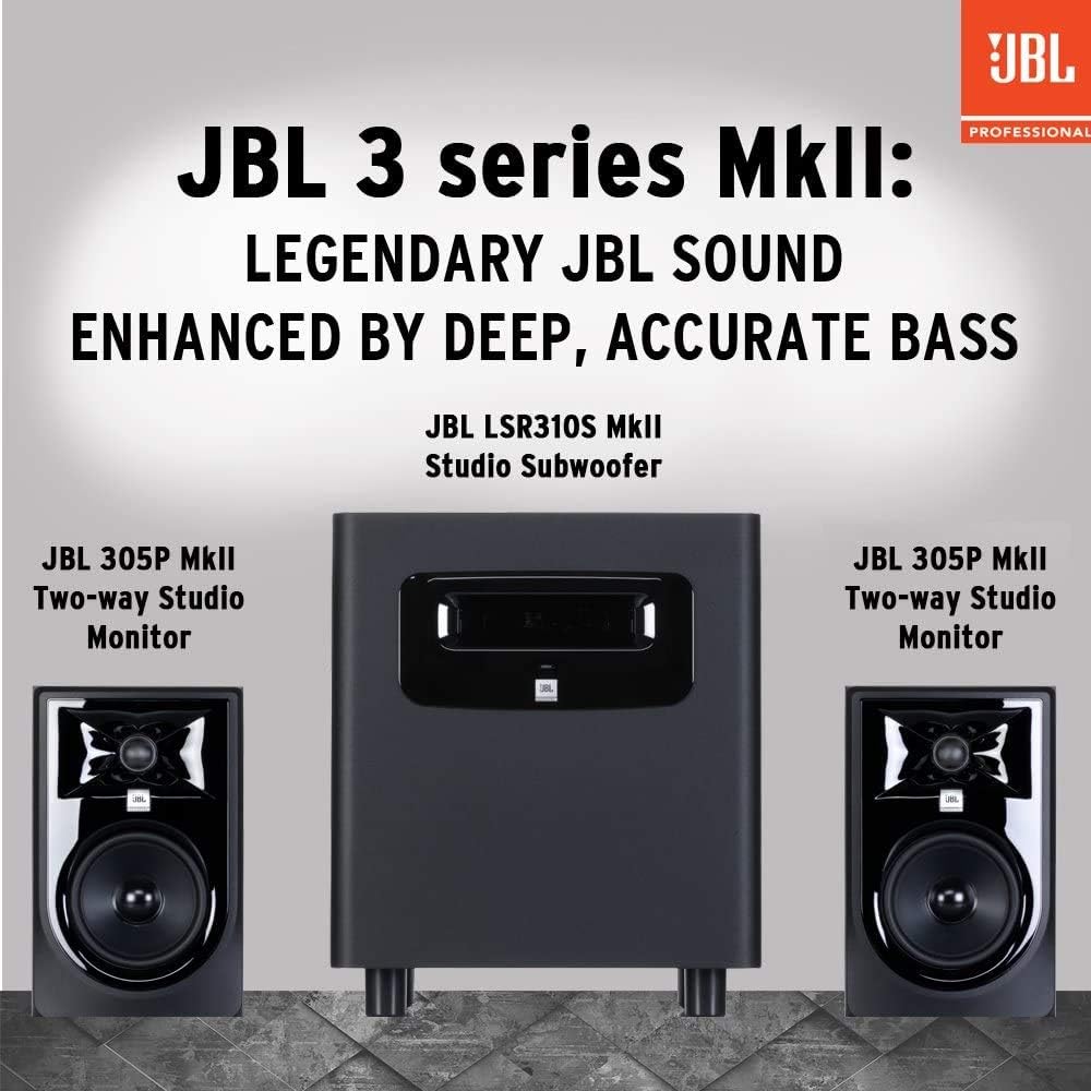 Monitores de Estudio JBL 305P MkII 5 Activos, Pareja