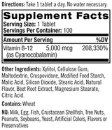 Vitamina B12 hff Disolvente rápido Suplementos nutricionales