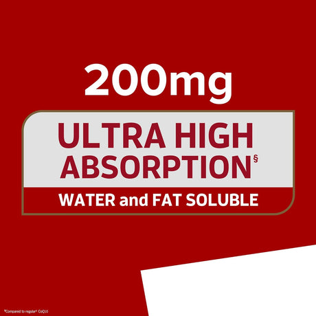 Qunol CoQ10 200mg Suplemento Antioxidante 90 cápsulas
