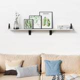 Estantes Flotantes Forbena, Set de 3, 17 x 6 Pulgadas, Modernos