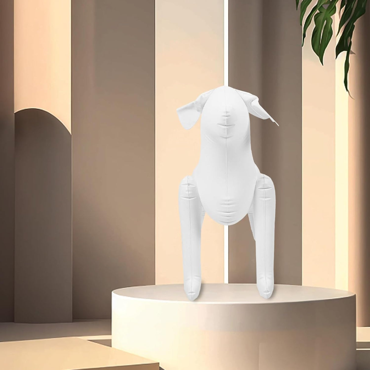 Maniquí de Perro Angoily para Ropa de Mascotas, PVC, Torso