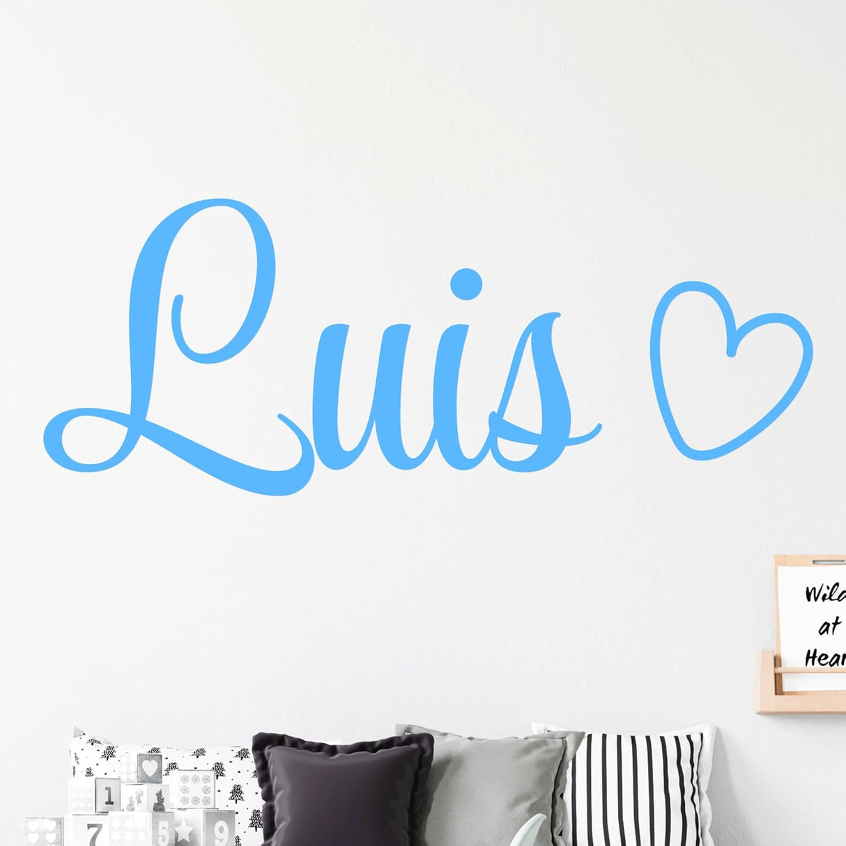 Adhesivo de Pared Nombre - Decoración Infantil - WM1001