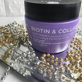 Biotin Colágeno Máscara para Cabello seco y dañado