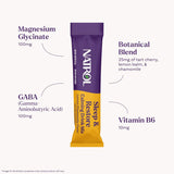 Mezcla Bebible Natrol Sleep + Restore, Sin Melatonina, 10 Paquetes