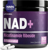 Suplemento NAD+ - Nicotinamida Ribosida, Resveratrol, NR