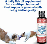 Suplementos Aceite de salmón y abadejo de Alaska para gatos
