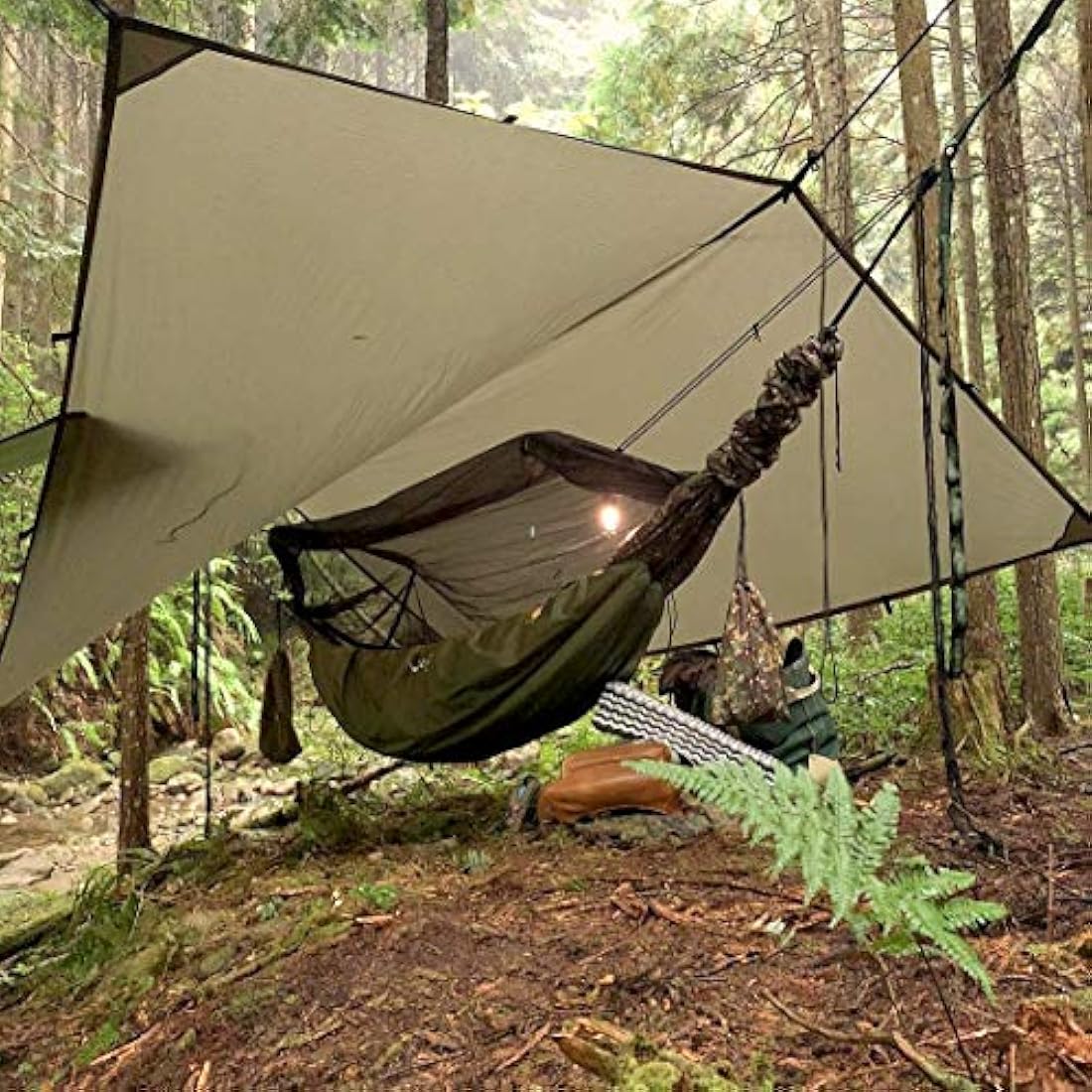Aqua Quest Safari - Lona para camping (100% impermeable)