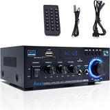 Amplificador de audio estéreo 400W, Bluetooth 5.0, AK45