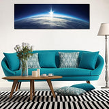lona azul Universo tierra arte moderno paisaje