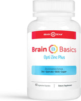 Brain Basics Opti Zinc Plus - Zinc con Quercetina, EGCG y Cobre