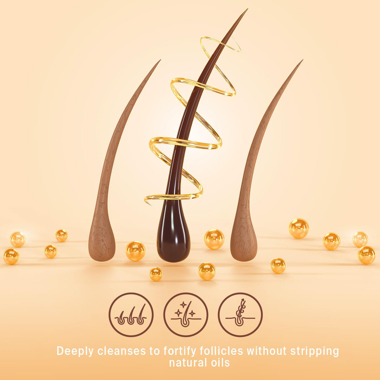 INFINA ESSENTIALS Juego de champú y acondicionador de vinagre