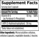 Suplemento 5-HTP 50mg con B6 - Designs for Health, 90 Cápsulas
