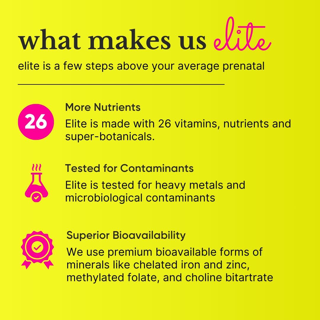 Vitaminas Prenatales para Mujeres con Folate y Hierro