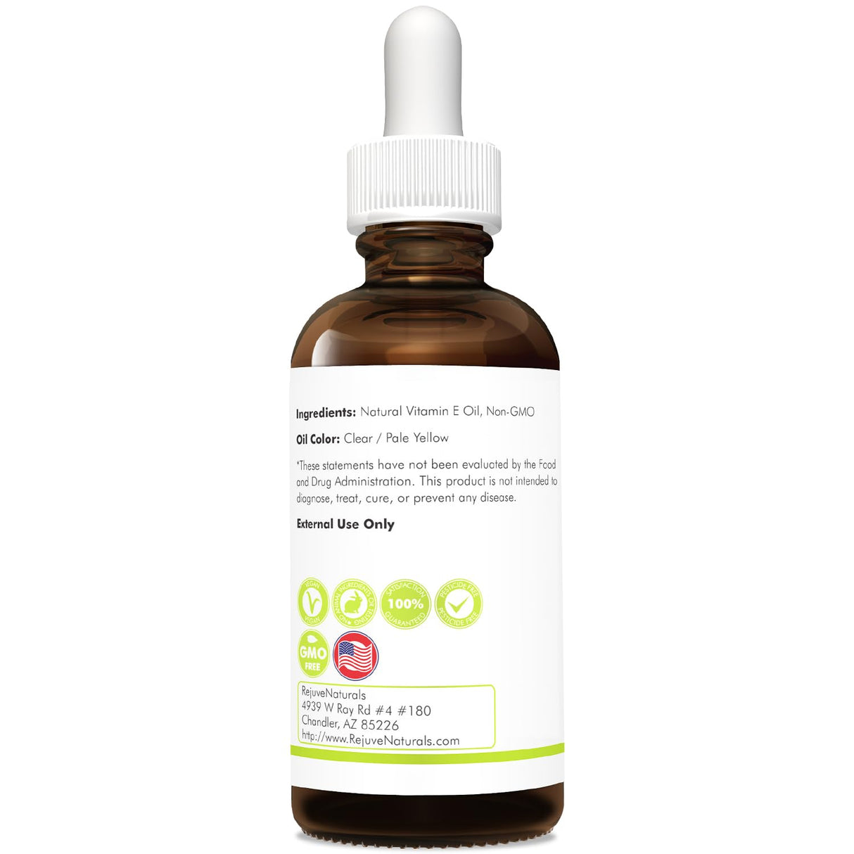 Aceite de Vitamina E Puro para Reparar Piel Seca y Dañada