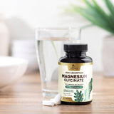 Magnesio Glicinato Suplemento para Corazón y Sueño - 120 cápsulas