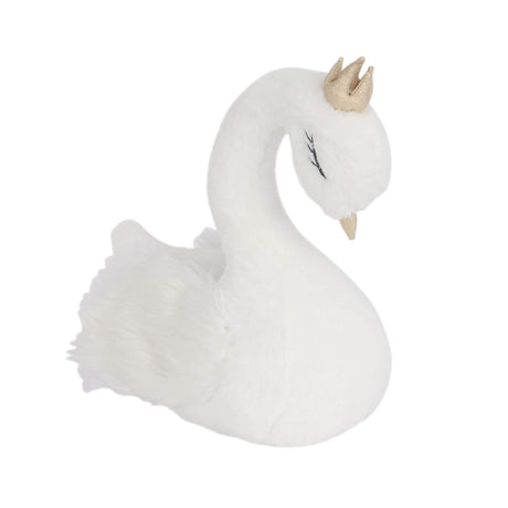 Lambs &amp; Ivy Signature Swan Princess - Peluche blanco de peluche, princesa