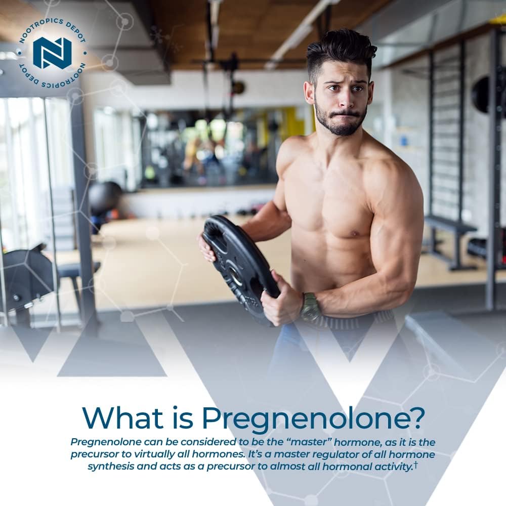 Tabletas de Pregnenolona 5mg Nootropics Depot | 120 Contenido