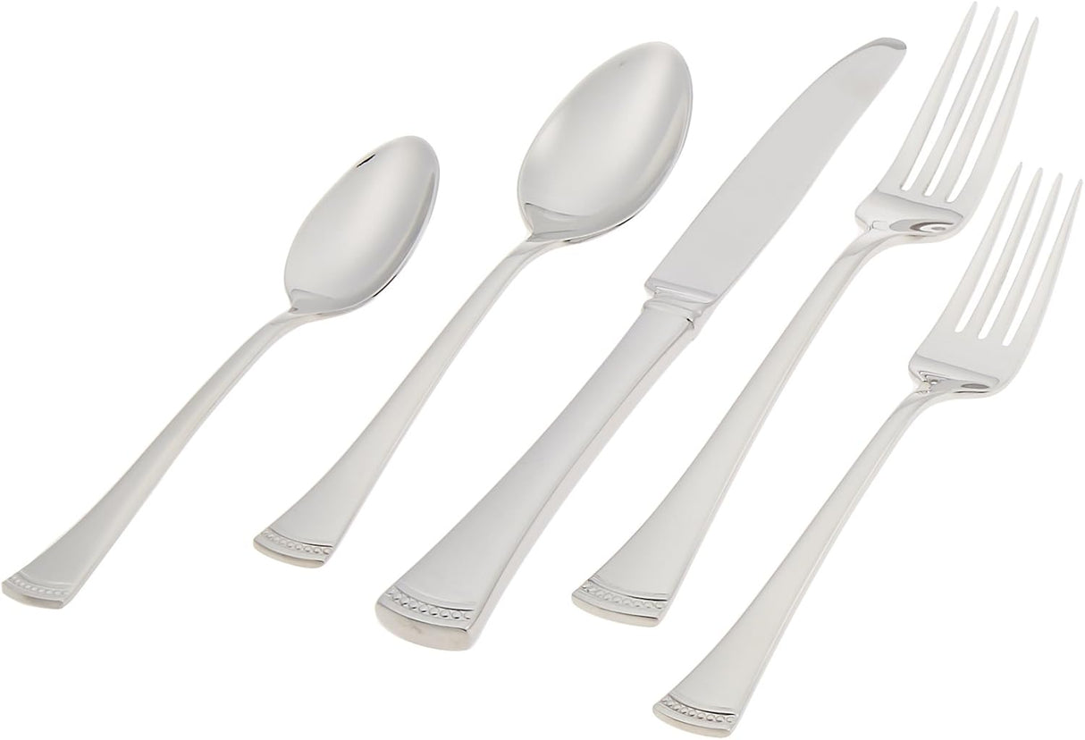 Juego de Cubiertos 65 Piezas Lenox Portola 815486 Elegante