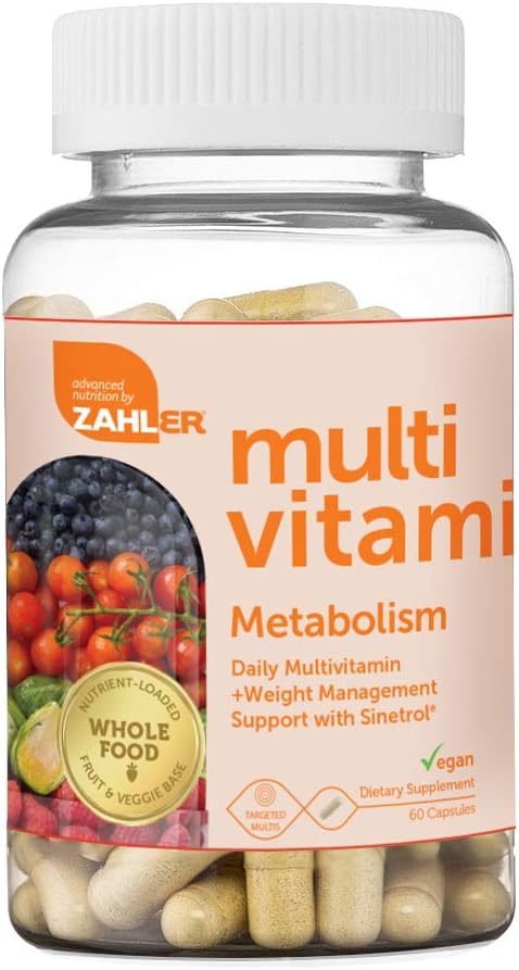 Multivitamínico Zahler, Metabolismo y Control de Peso, 60 Caps