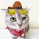 Disfraces  de vaquero de 3 piezas para mascotas talla única