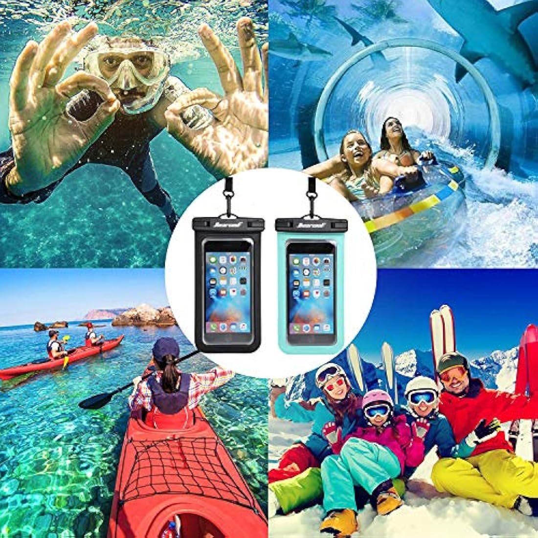 Funda impermeable universal para iPhone 11 Pro Max XS Max XR