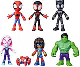 Figuras de Acción Marvel Spidey, Héroes y Villanos (7 Figuras)