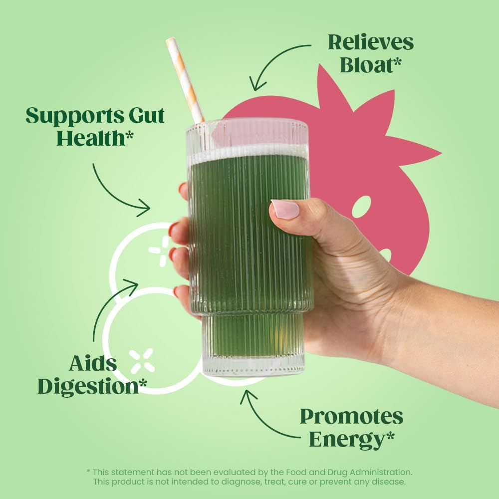 Polvo de Superalimentos Bloom, Enzimas Digestivas, 30 SVG