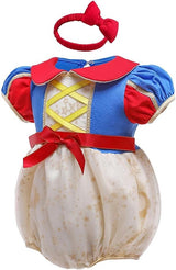 Romper Princesa Dressy Daisy para Bebé con Diadema y Accesorios