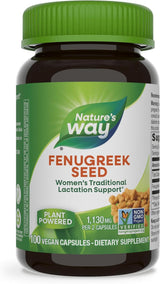 Suplemento Semillas de fenogreco Nature's Way 610 mg 100 und