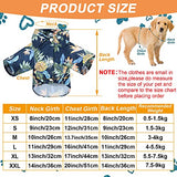 4 camisetas de verano para mascotas, estilo hawaiano, camisa floral para perro, camisetas con estampado hawaiano, camisetas transpirables para mascotas, ropa fresca para playa, playa, cachorros, sudadera para cachorros pequeños