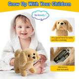 Perrito de Peluche Interactivo - Camina, Ladra, Agita la Cola