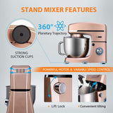 Batidora VIVOHOME 7.5 Qt, 660W, 6 Velocidades, Modelo Mixer