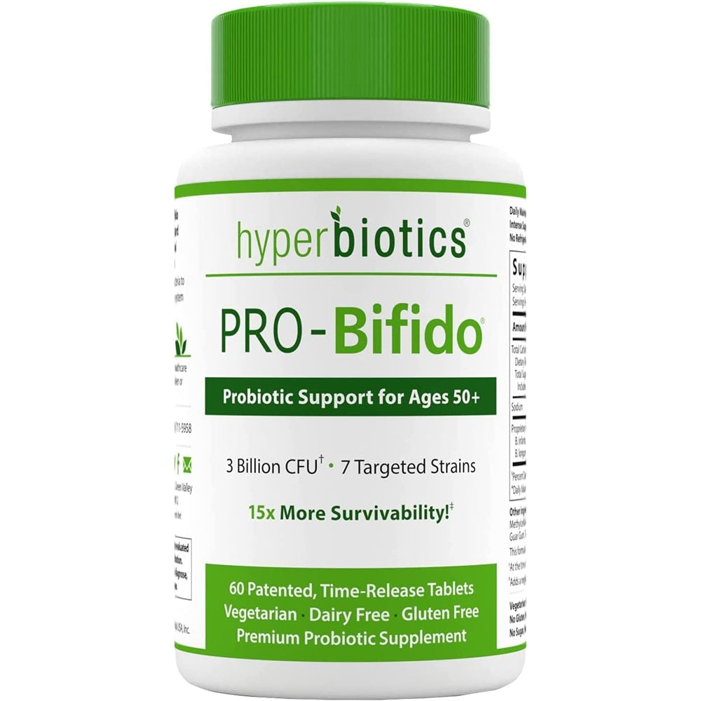 Suplementos Apoyo probiótico Pro-Brifido para edades 50+