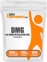Polvo de DMG HCl BulkSupplements, 500mg, 250g