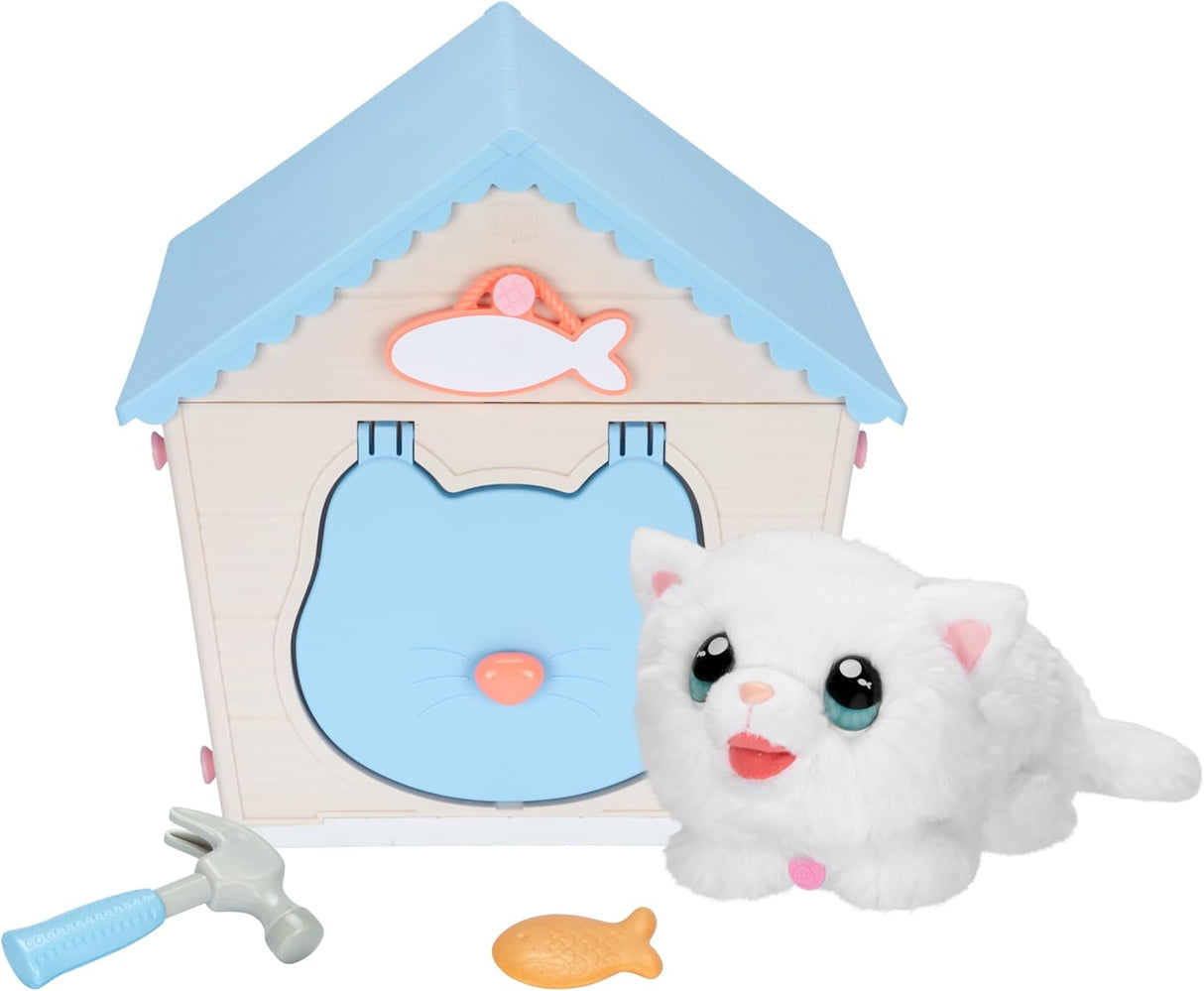 Little Live Pets Gatito Interactivo con Casa y Sonidos