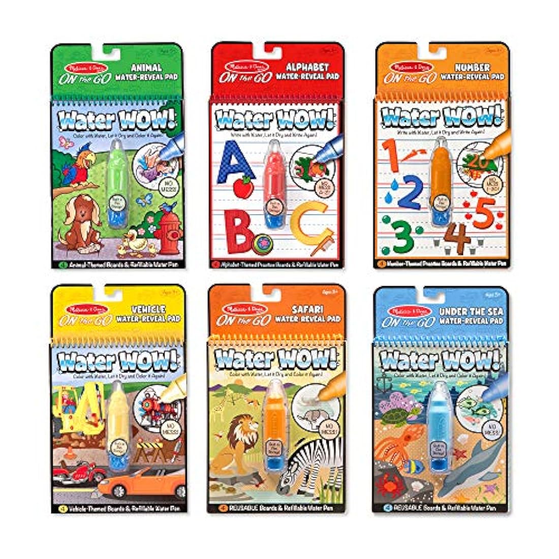 Melissa y Doug, agua wow !.