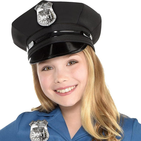 Disfraz de Policía para Niñas Amscan, incluye cinturón y gorra